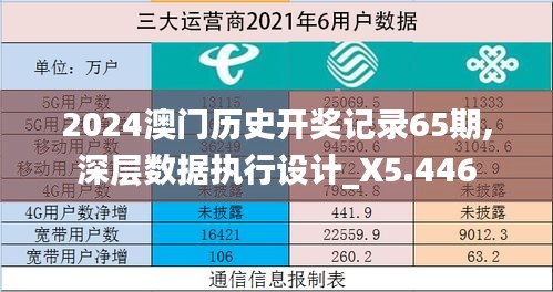 2024澳门历史开奖记录65期,深层数据执行设计_X5.446