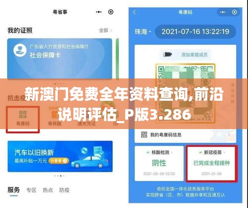 新澳门免费全年资料查询,前沿说明评估_P版3.286
