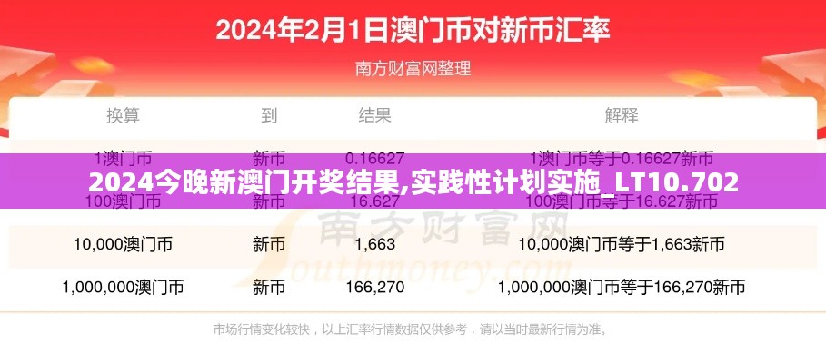 2024今晚新澳门开奖结果,实践性计划实施_LT10.702