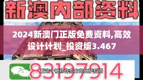 2024新澳门正版免费资料,高效设计计划_投资版3.467