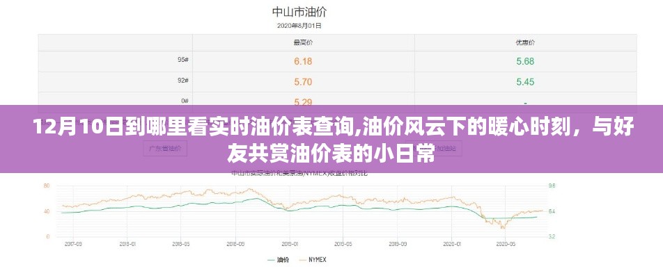 油价风云下的暖心时刻，12月10日实时油价表查询与好友共赏日常