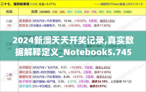 2024新澳天天开奖记录,真实数据解释定义_Notebook5.745