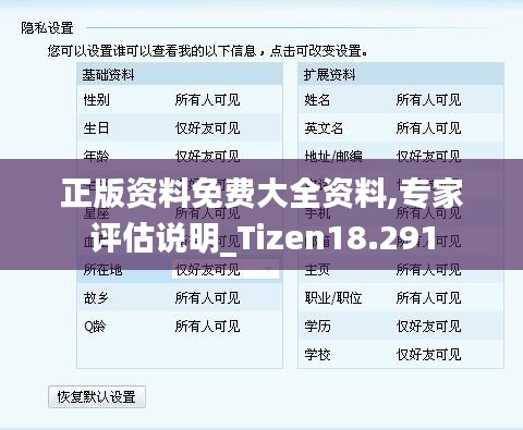 正版资料免费大全资料,专家评估说明_Tizen18.291