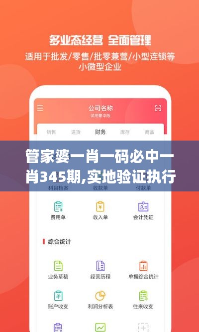 管家婆一肖一码必中一肖345期,实地验证执行数据_app6.397