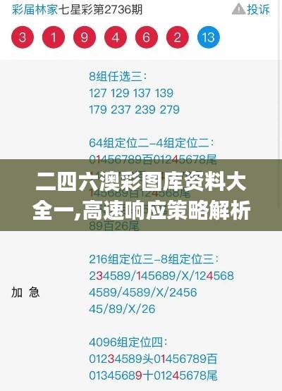 二四六澳彩图库资料大全一,高速响应策略解析_Advanced9.286