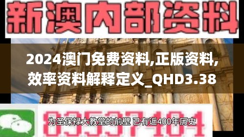 2024澳门免费资料,正版资料,效率资料解释定义_QHD3.388