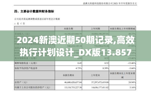 2024新澳近期50期记录,高效执行计划设计_DX版13.857