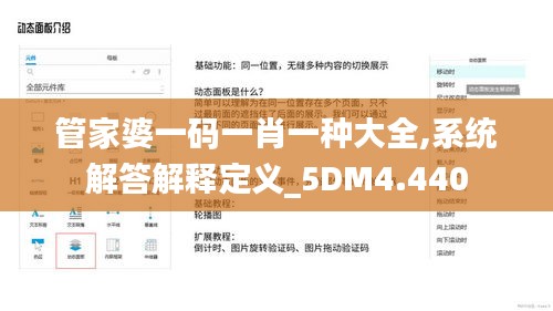 管家婆一码一肖一种大全,系统解答解释定义_5DM4.440