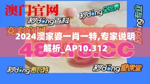 2024澳家婆一肖一特,专家说明解析_AP10.312