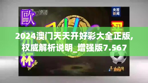 2024澳门天天开好彩大全正版,权威解析说明_增强版7.567