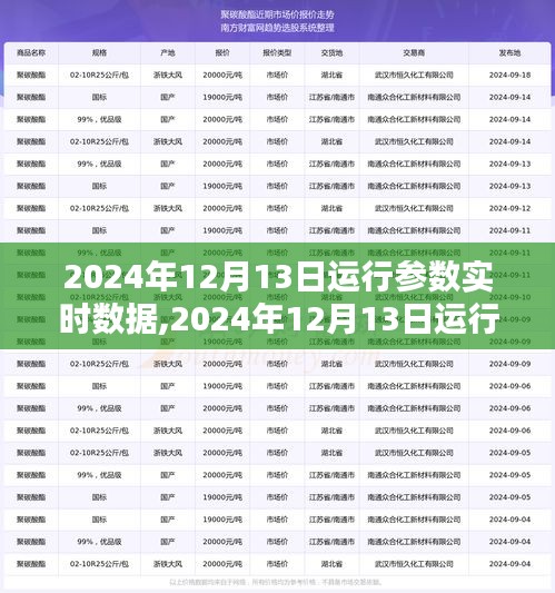 2024年12月13日运行参数实时数据解析，洞悉未来科技趋势的窗口