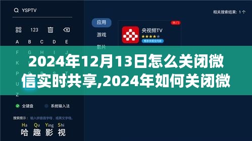 如何关闭微信实时共享功能，详细步骤与操作指南（2024年最新版）