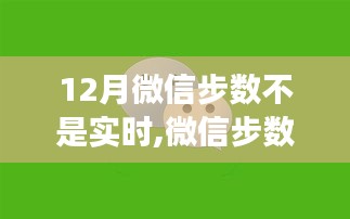 微信步数背后的暖心故事，友谊与陪伴的十二月时光