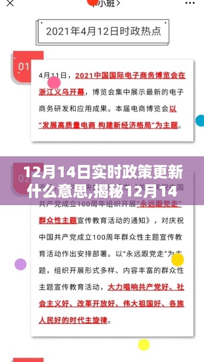 揭秘，12月14日实时政策更新的深层含义与影响