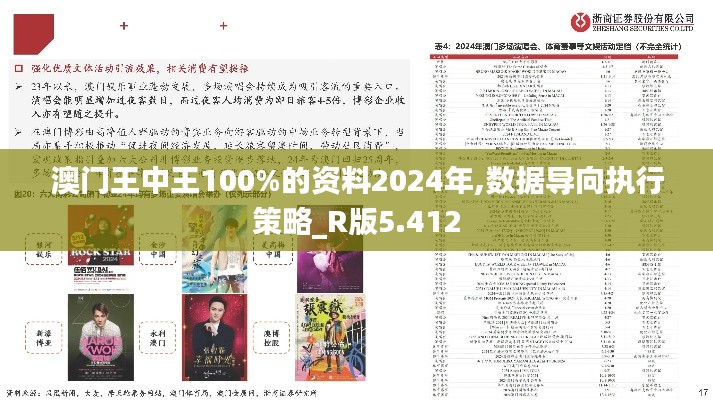 澳门王中王100%的资料2024年,数据导向执行策略_R版5.412