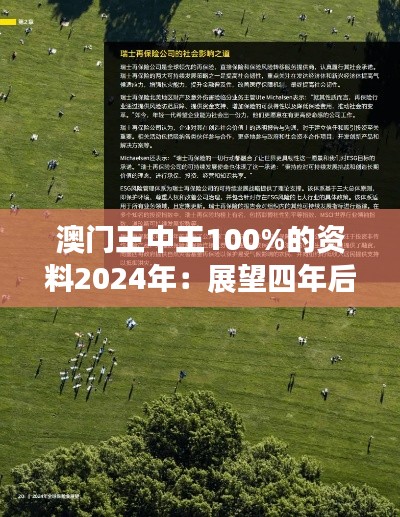 澳门王中王100%的资料2024年：展望四年后澳门博彩业的创新与发展