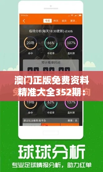 澳门正版免费资料精准大全352期：深入挖掘352期丰富资源的宝贵价值