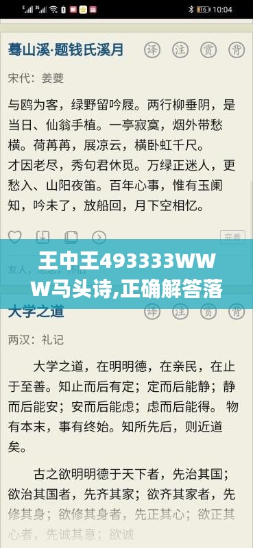 王中王493333WWW马头诗,正确解答落实_Tablet1.662