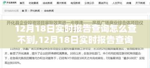 12月18日实时报告查询无果，问题解析与解决方案