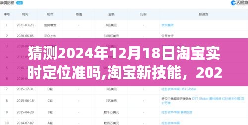 淘宝新技能揭秘，神奇定位之旅，预测2024年12月18日的精准定位时代来临！