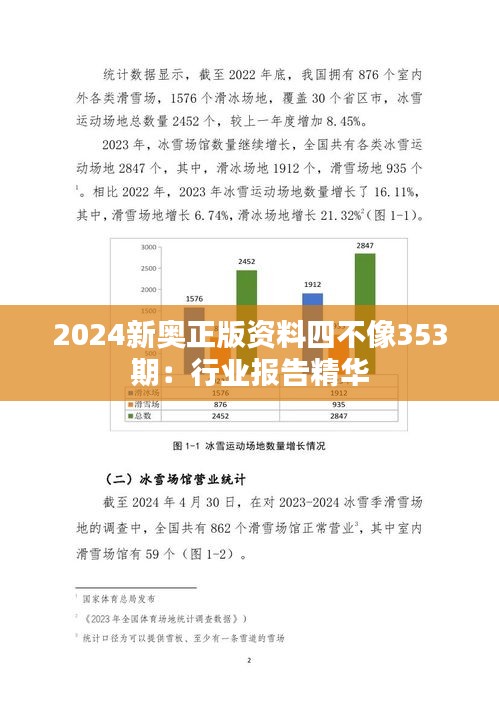 2024新奥正版资料四不像353期：行业报告精华