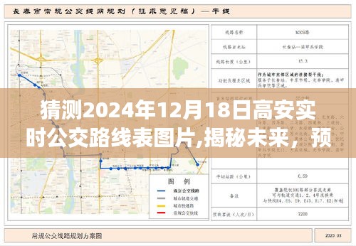 揭秘预测，2024年高安公交路线表一览及实时公交路线表图片猜想