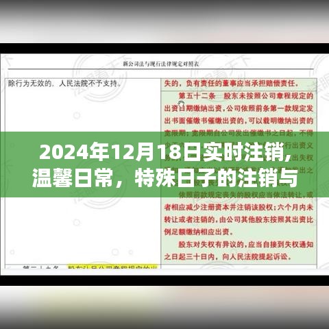 特殊日子的注销与难忘记忆，温馨日常的告别时刻（2024年12月18日实时注销）