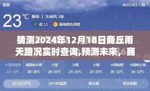 商丘雨天路况实时查询系统展望，预测未来的天气与路况变化（2024年12月18日）