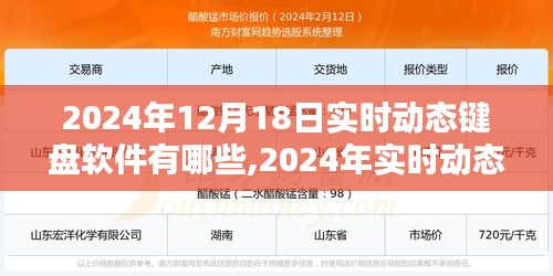 2024年实时动态键盘软件探析，值得瞩目的软件一览