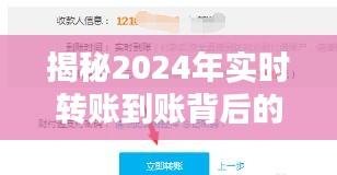 揭秘2024年实时转账到账背后的含义与操作指南，洞悉未来金融趋势的必备指南