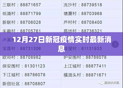 新冠疫情实时更新，最新消息及动态分析