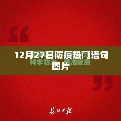 防疫热门语句图片大放送，12月27日最新更新