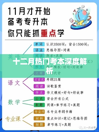 十二月热门考试本深度解读