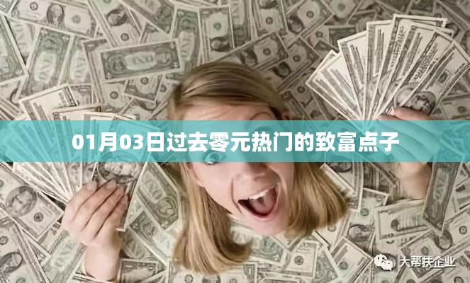 致富点子速递，零元热门创业新趋势