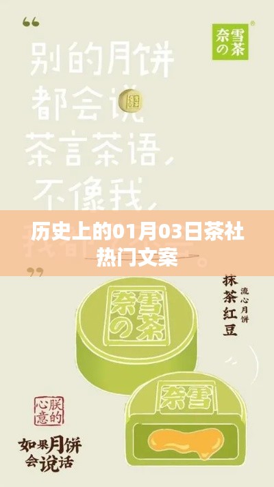 历史上的茶社盛事，一月三日精彩瞬间回顾