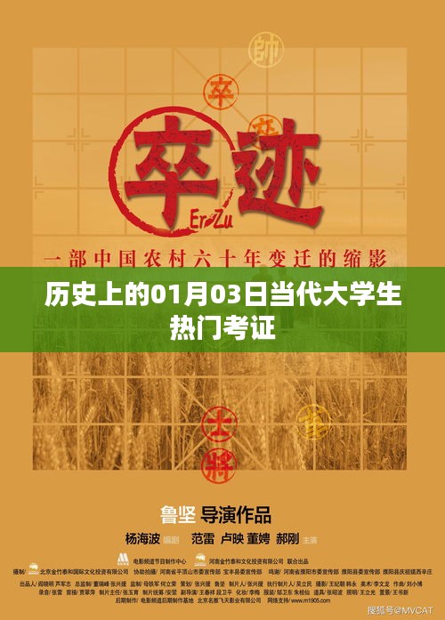 历史上的1月3日与当代大学生的热门考证热潮