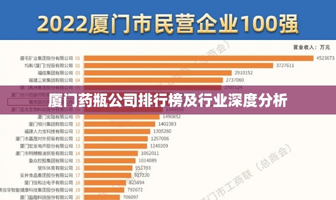 厦门药瓶公司排行榜及行业深度分析