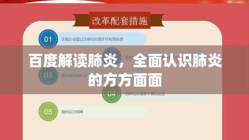 百度解读肺炎，全面认识肺炎的方方面面