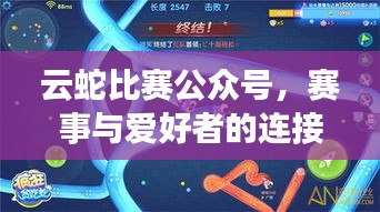 云蛇比赛公众号，赛事与爱好者的连接桥梁