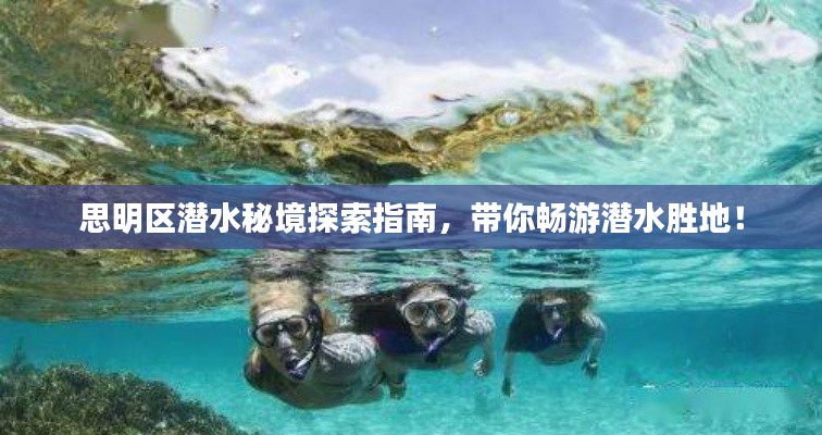 思明区潜水秘境探索指南，带你畅游潜水胜地！