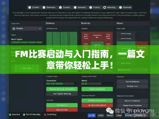 FM比赛启动与入门指南，一篇文章带你轻松上手！