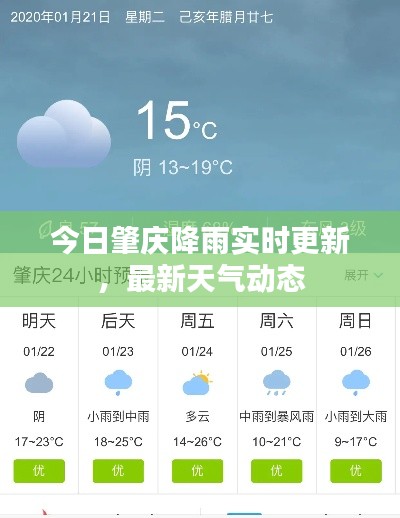 今日肇庆降雨实时更新，最新天气动态