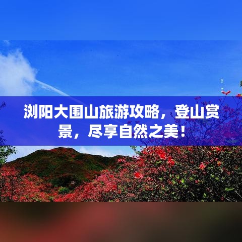 浏阳大围山旅游攻略，登山赏景，尽享自然之美！