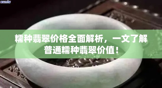 糯种翡翠价格全面解析，一文了解普通糯种翡翠价值！